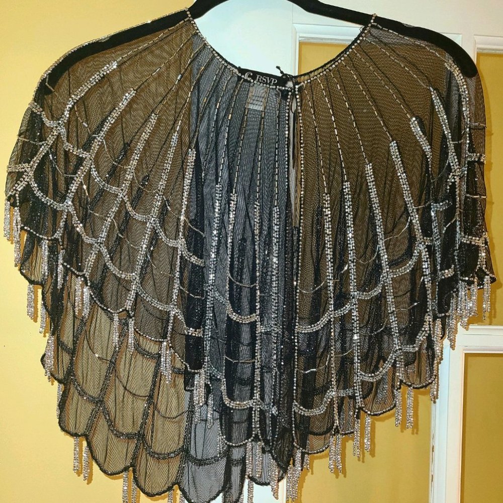 RSVP Embellished Cape